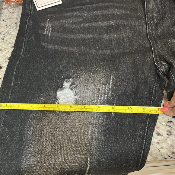 AMABCDET Men’s Ripped Jeans Relaxed Fit Distressed Destroyed straight Leg; Sz 40 - Picture 11 of 13